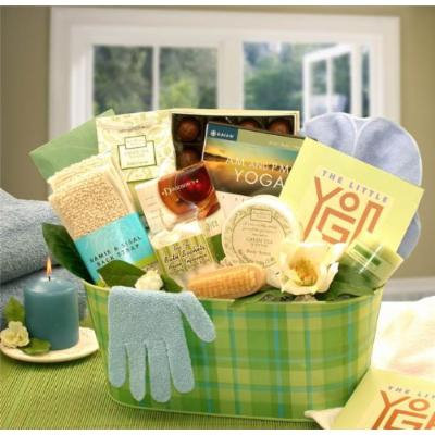Yoga Gift: A Little Yoga & Green Tea Essentials Gift Set