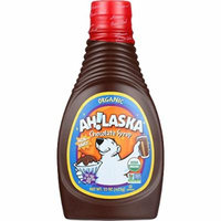 AhLaska Chocolate Syrup - Organic - 15 oz - case of 12 - 95%+ Organic - Vegan