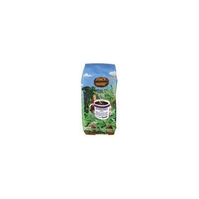 Jim's Organic Coffee Whole Bean Coffee - Espresso Jimbo 11 oz (312 grams) Pkg by Jim's Organic Coffee