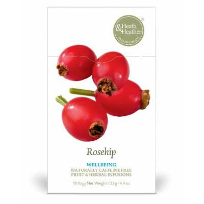 Heath & Heather Rosehip & Hibiscus Tea 50 Bags (Pack of 3) by Heath & Heather