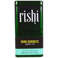 Rishi Loose Tea,Iron Goddess 1.76 Oz (Pack Of 6)
