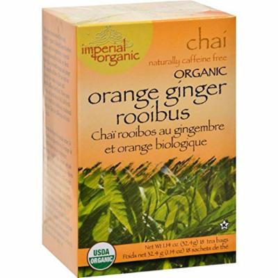 Uncle Lees Teas Imperial Organic Orange Ginger Rooibos Chai Tea, Orange Ginger 18 Bags by Uncle Lee's Tea
