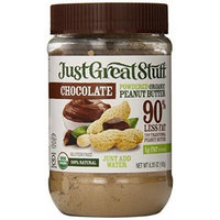Just Great Stuff Powdered Chocolate Peanut Butter - Case of 12 - 6.43 oz by Betty Lou's