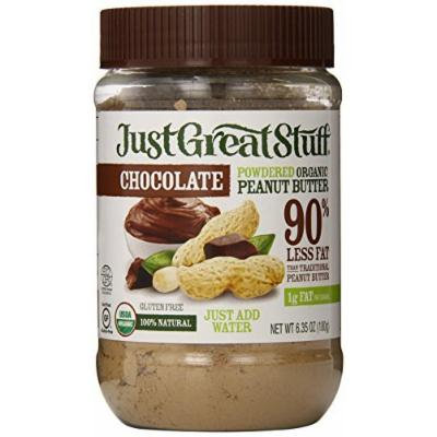 Just Great Stuff Powdered Chocolate Peanut Butter - Case of 12 - 6.43 oz by Betty Lou's