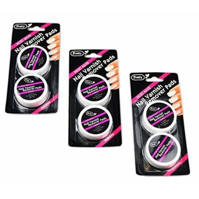 Nail Varnish Remover Pads Acet90 Cosmetics Beauty Nails Polish by Pretty