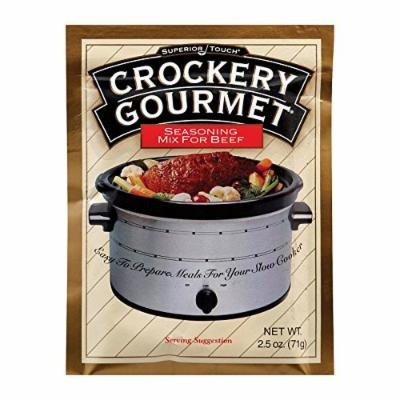 Crockery Gourmet Seasoning Mix - Beef - Case of 12 - 2.5 oz.