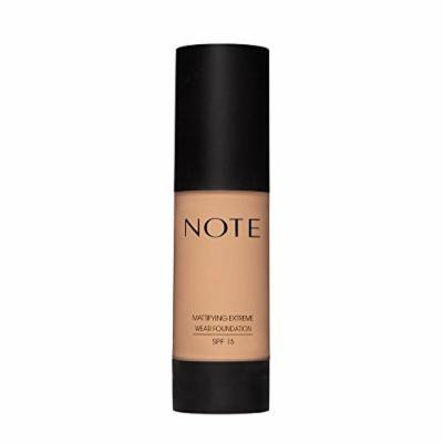 Note Cosmetics Mattifying Extreme Wear Foundation (06 Dark Honey)