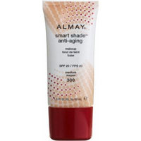 Almay Smart Shade Anti-Aging Foundation Makeup - Medium 300 30 ml Foundation for Women by Almay