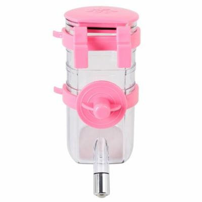 Pet Water Dispenser, Legendog Bottle Stainless Steel Hanging Drip-less Chew-proof Dog Water Feeder Pet Water Dispenser 12.0oz