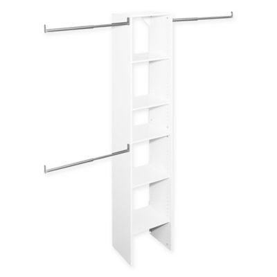 ClosetMaid® SuiteSymphony™ 16-Inch Tower Starter Kit in Pure White