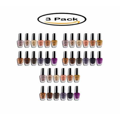 PACK OF 3 - SHANY Earth Collection Nail Polish Set, 12 count