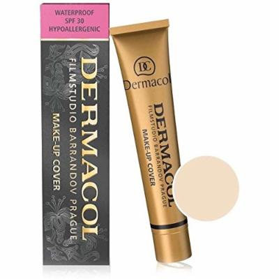 Dermacol Make-up Cover - Waterproof Hypoallergenic Foundation 30g 100% Original Guaranteed (BUY 3 AND GET 15ml SATIN MAKEUP BASE FREE) (208)
