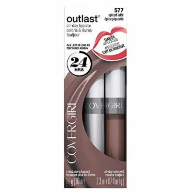 COVERGIRL Outlast All-Day Moisturizing Lip Color, Spiced Latte .13 oz (4.2 g) by COVERGIRL