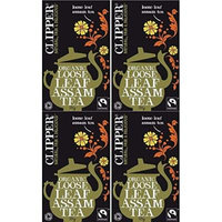 (4 PACK) - Clipper - Organic Assam Tea | 125g | 4 PACK BUNDLE
