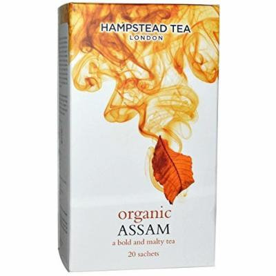 Hampstead Tea, Organic, Assam Tea, 20 Sachets, 1.41 oz (40 g) by Hampstead Tea