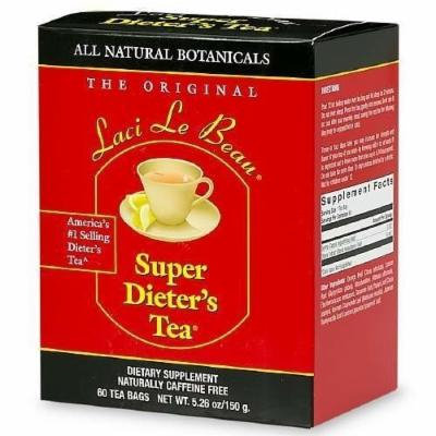 Laci Le Beau Super Dieter's Tea Bags, Original 60 ea by Laci Le Beau
