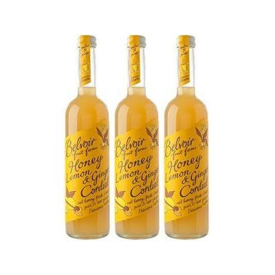 - Belvoir - Honey Lemon Ginger Cordial | 500ml | BUNDLE by Belvoir