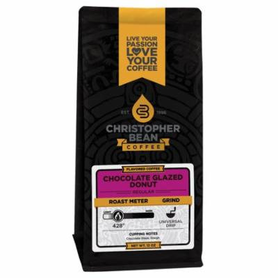 Chocolate Glaze Donut Flavored Ground Coffee, 12 Ounce Bag