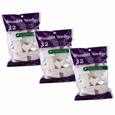 Wonder Wdege Cosmetic Wedges 32 ea (Pack of 3)