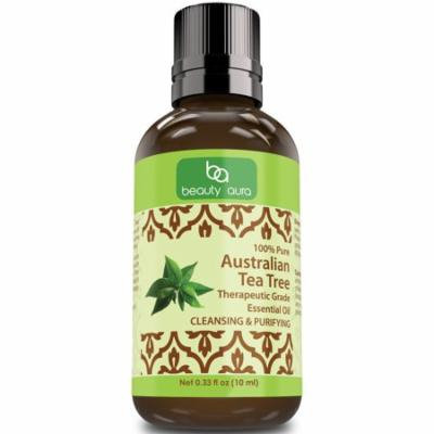 Beauty Aura Australian Tea Tree essential oil 0-33Oz 10ml