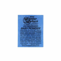 Wonder Wafers 3025 BABY POWDER Scent Car Truck Air Freshener Wafer- 100 Pack