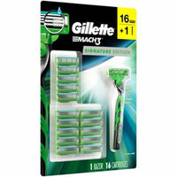Gillette® Mach3® Signature Edition Razor Kit 17 pc Carded Pack