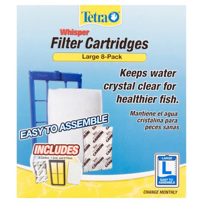 Tetra Whisper Large Filter Cartridges, 8ct