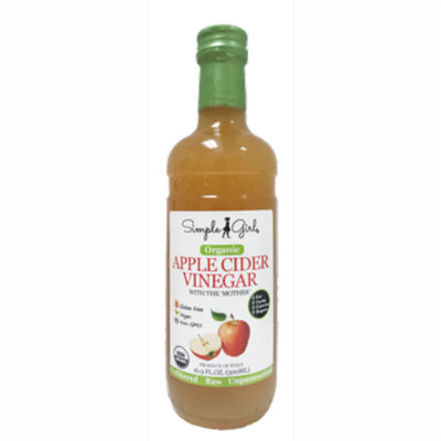 Simple Girl Organic Apple Cider Vinegar 16.9 oz