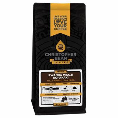 Rwanda Misozi Kopakaki regular non flavored Ground Coffee, 12 Ounce Bag