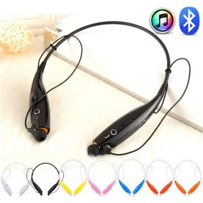 iPM Bluetooth Noise-Canceling Neckband Headset with Built-In Microphone
