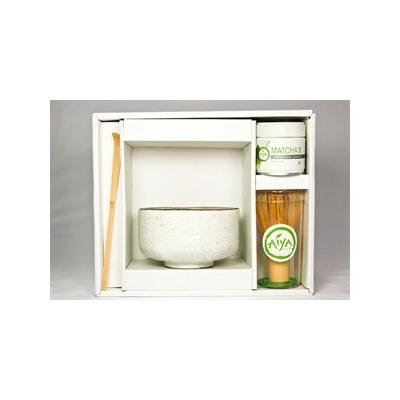 Aiya America Ceremonial Matcha Gift Set - Pure White Gift Box