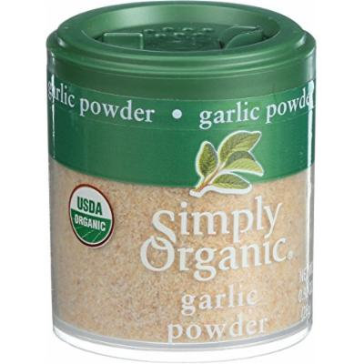 Simply Organic Garlic - Organic - Powder - .92 oz - Case of 6