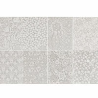 New Fashion 3D Nail Art Stickers 8 Sheets/Set Hollow Out Embossed Flower 3D Nail Art Stickers blk