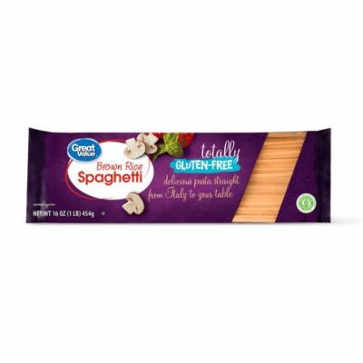 Great Value Gluten-Free Brown Rice Spaghetti, 16 oz