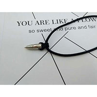 Generic Wu_Jing_same_paragraph_ pendant necklace lettering man boy men simple _boyfriend_Tanabata_Valentine_ gift