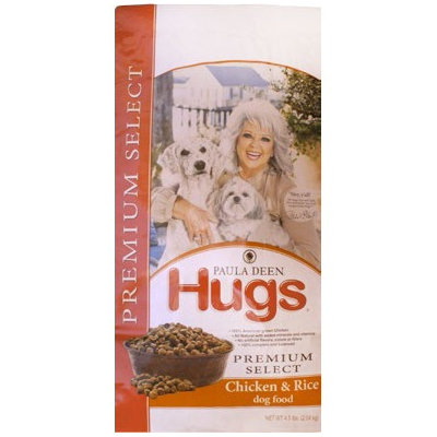 Hugs Pet Products Paula Dean Premium Select Dog Food Chicken and Rice 12 lbs