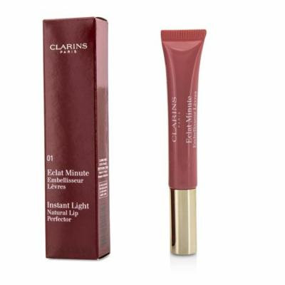 Clarins Eclat Minute Instant Light Natural Lip Perfector - # 01 Rose Shimmer - 12ml/0.35oz