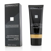 Leg and Body Make Up Buildable Liquid Body Foundation Sunscreen Broad Spectrum SPF 25 - #Light Natur