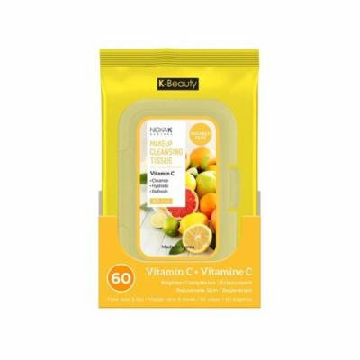 (3 Pack) NICKA K Make Up Cleansing Tissue - Vitamin C