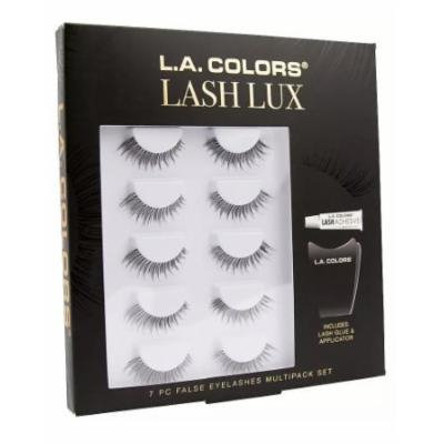 L.A. Colors False Eyelashes 7 Piece Set 1 count (pack of 1)