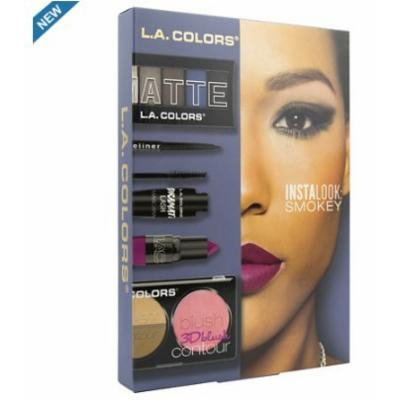 2 pack of L.A. Colors Instalook 20 Piece Set Smokey 1 ea
