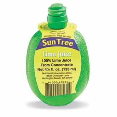 Epic 91-501 4.5 oz Sun Tree's 100Percent Lime Juice From Concentrate with Hang Tag