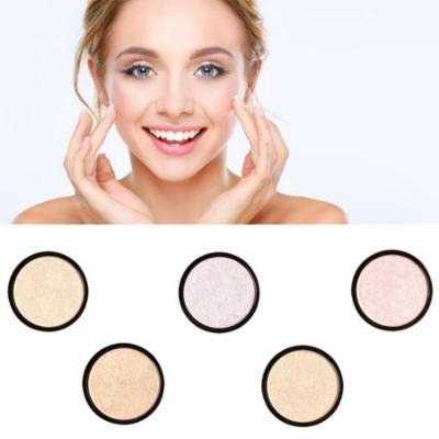 All Skin Highlighter Single Brightening Face Squeezed Highlighter Powder Face Shimmer Makeup Tool KRGL