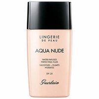 Lingerie de Peau Aqua Nude Foundation by Guerlain 06W Tres Fonce Dore 30ml