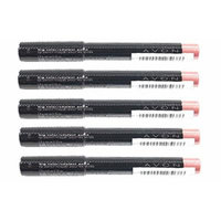 Set of 5 AVON Big Color Pink Champagne Lip Pencil/crayon 094000184686