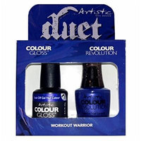 Artistic Nail Design - Duet Gel & Polish Duo - Workout Warrior - 15 mL / 0.5 oz each