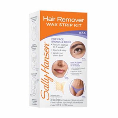 (6 Pack) SALLY HANSEN Hair Remover Wax Strip Kit for Face - SH2035
