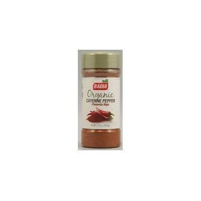 Badia Spices Organic Ground Red Pepper 1.75 oz. (Pack of 12)