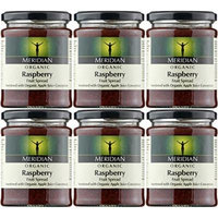 (6 PACK) - Meridian - Org Raspberry Fruit Spread | 284g | 6 PACK BUNDLE