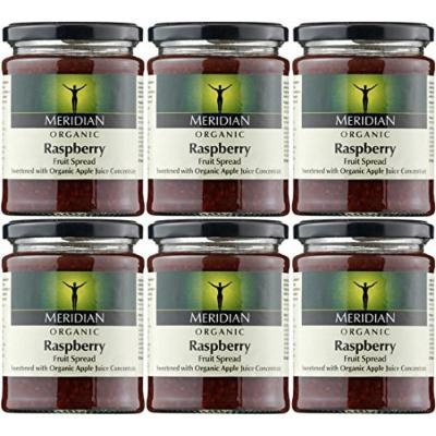 (6 PACK) - Meridian - Org Raspberry Fruit Spread | 284g | 6 PACK BUNDLE